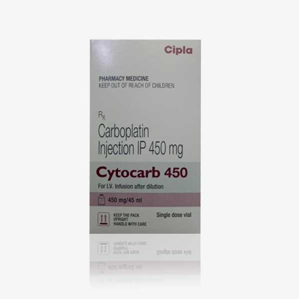 Buy Cytocarb Carboplatin 450mg-Injection