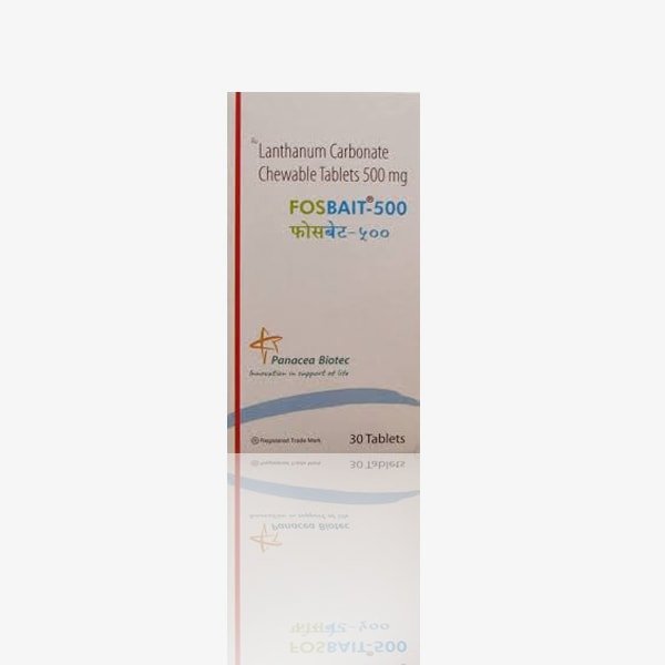 Fosbait : Lanthanum Carbonate 500 Mg Tablets